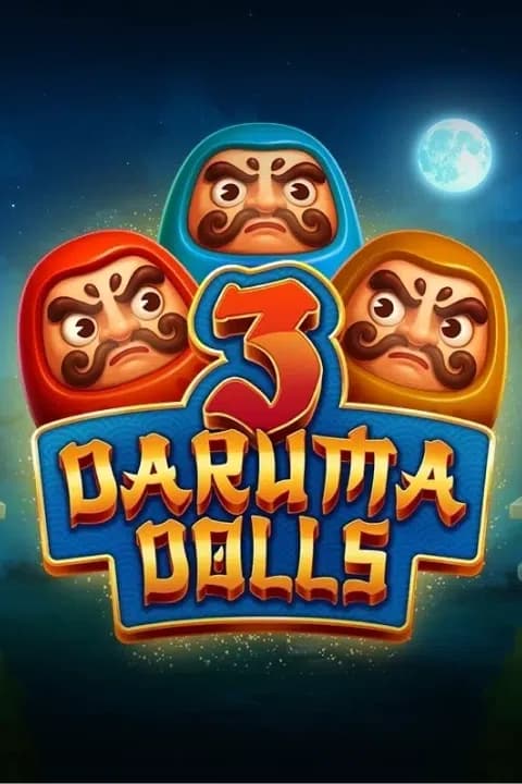 3 Daruma Dolls