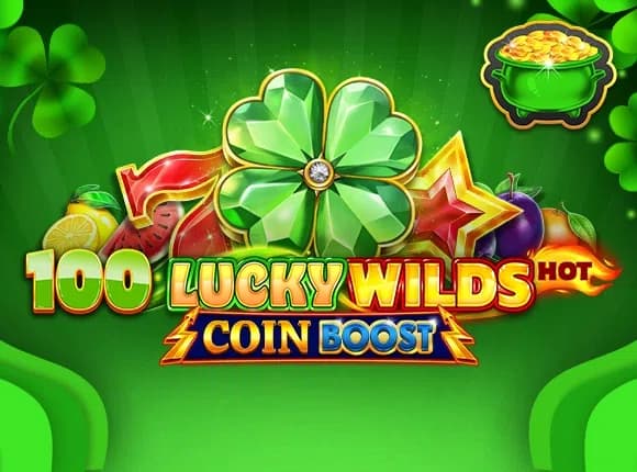 100 Lucky Wilds Hot Coin Boost