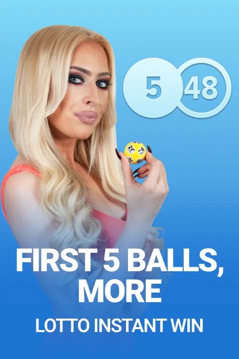 First 5 balls, more (Win 5/48)
