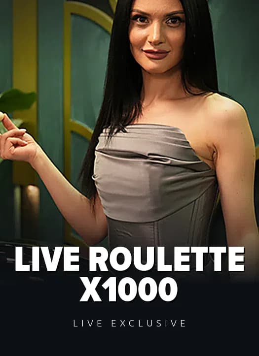 Live Roulette X1000